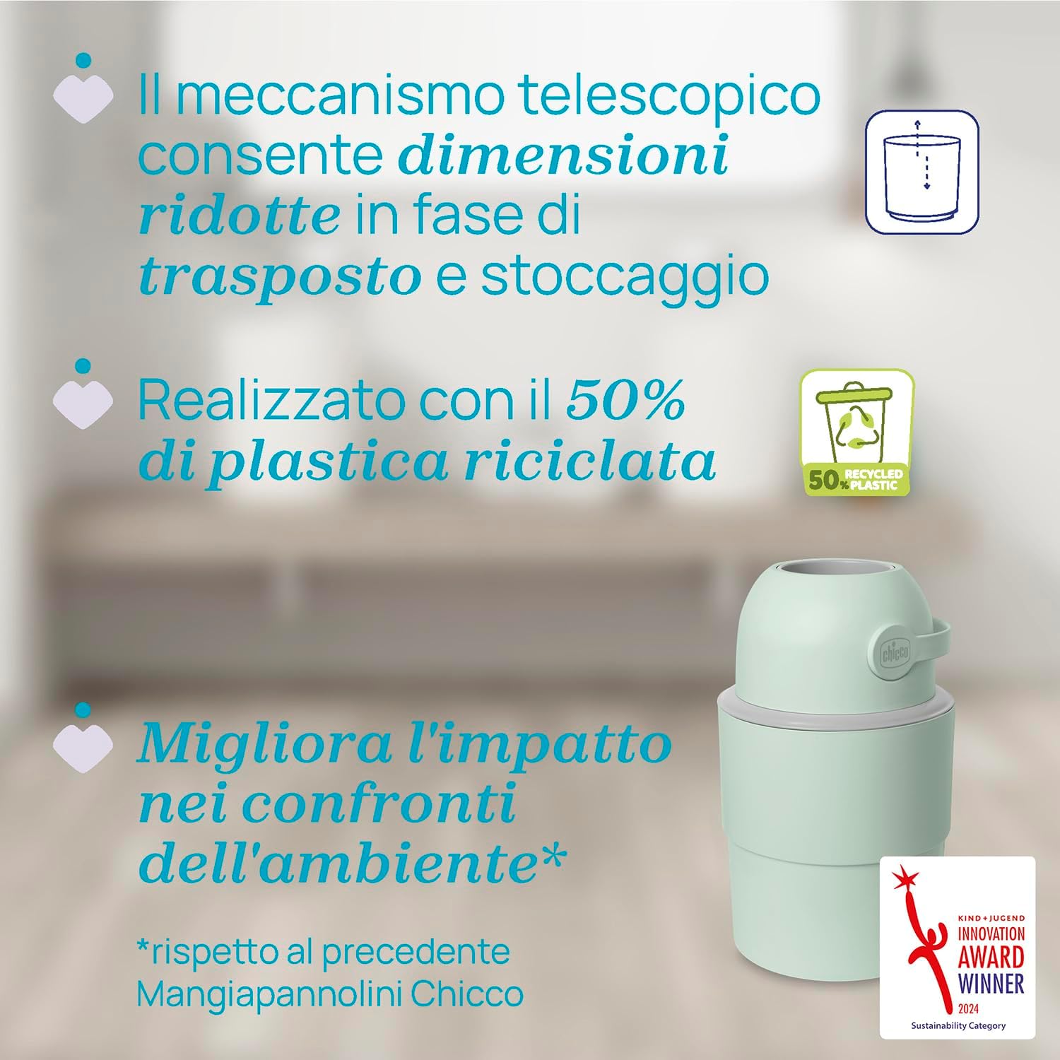 Thumbnail 4 de Chicco Mangiapannolini Telescopico 35