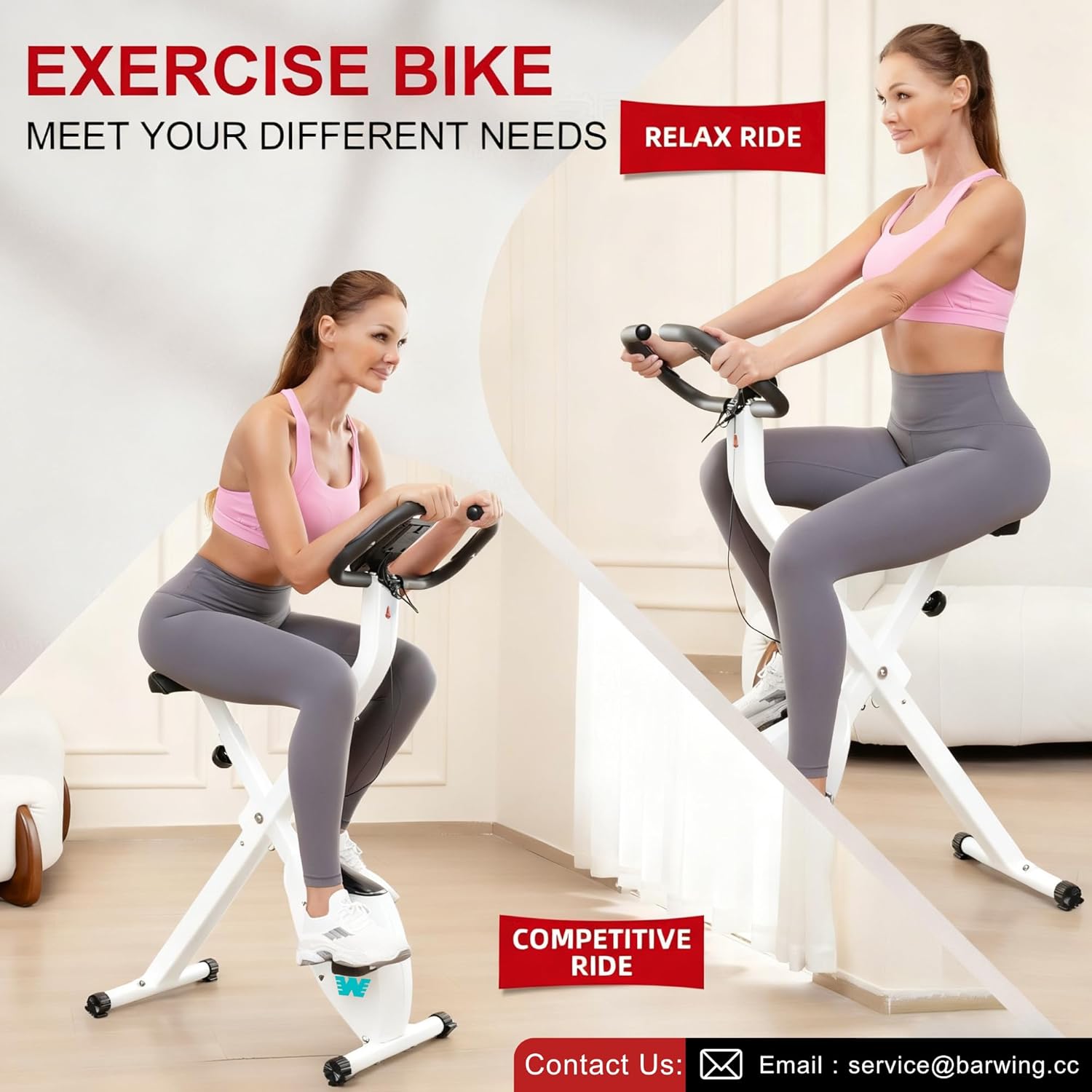 Thumbnail 5 de BARWING 5-in-1 Foldable Exercise Bike 350 lb