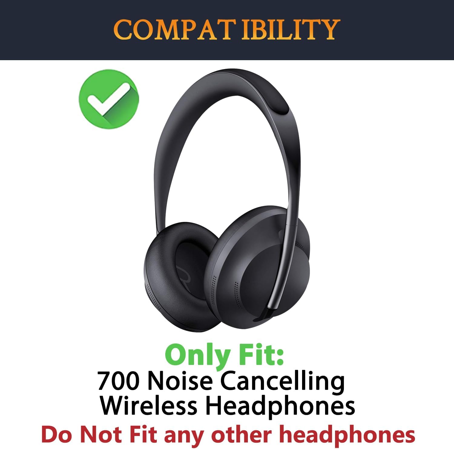 Thumbnail 1 de SOULWIT Replacement Earpads for Bose 700 (NC700) – Cushioned, Durable, Easy install