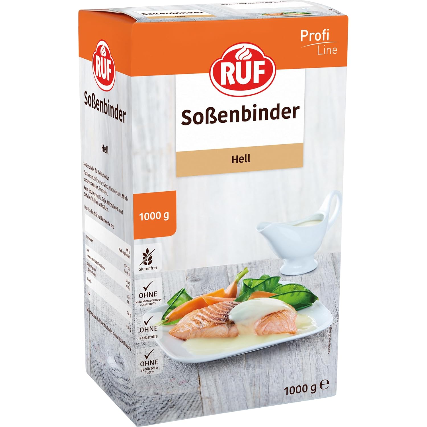 Thumbnail 5 de RUF Soßen-Binder dunkel – zum Andicken dunkler Soßen ohne Anrühren & ohne Klümpchen (1 x 1000 g)