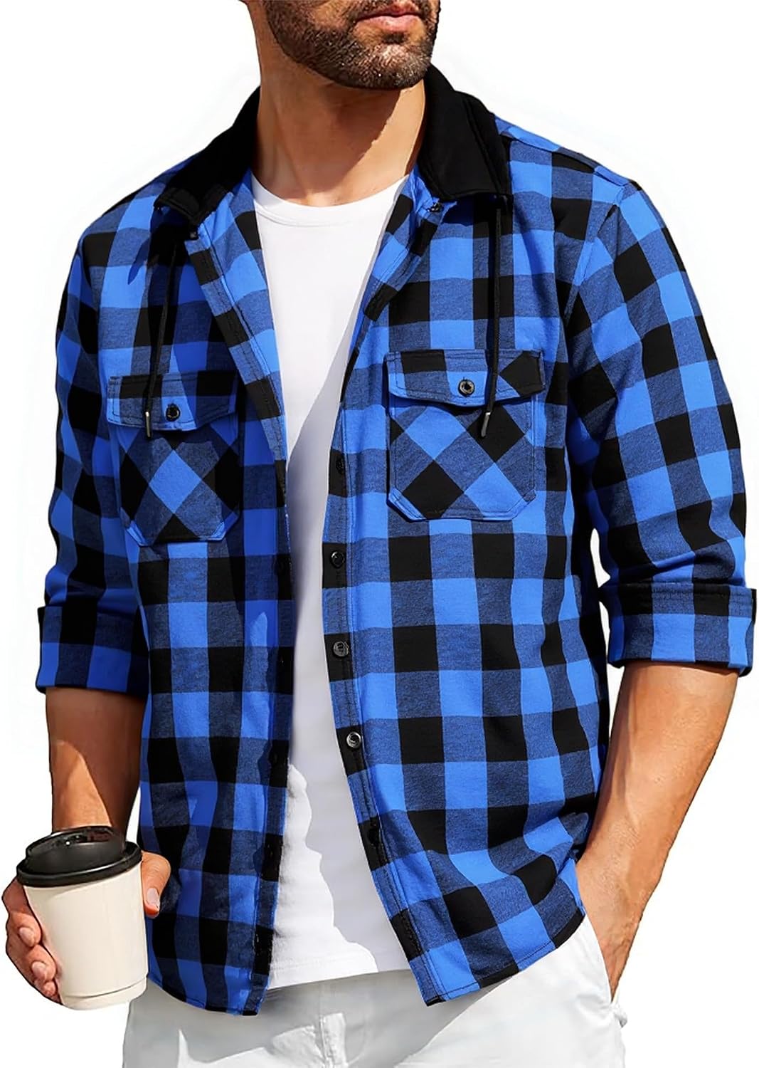 Thumbnail 2 de SwissWell chemise homme carreaux flanelle ⚙