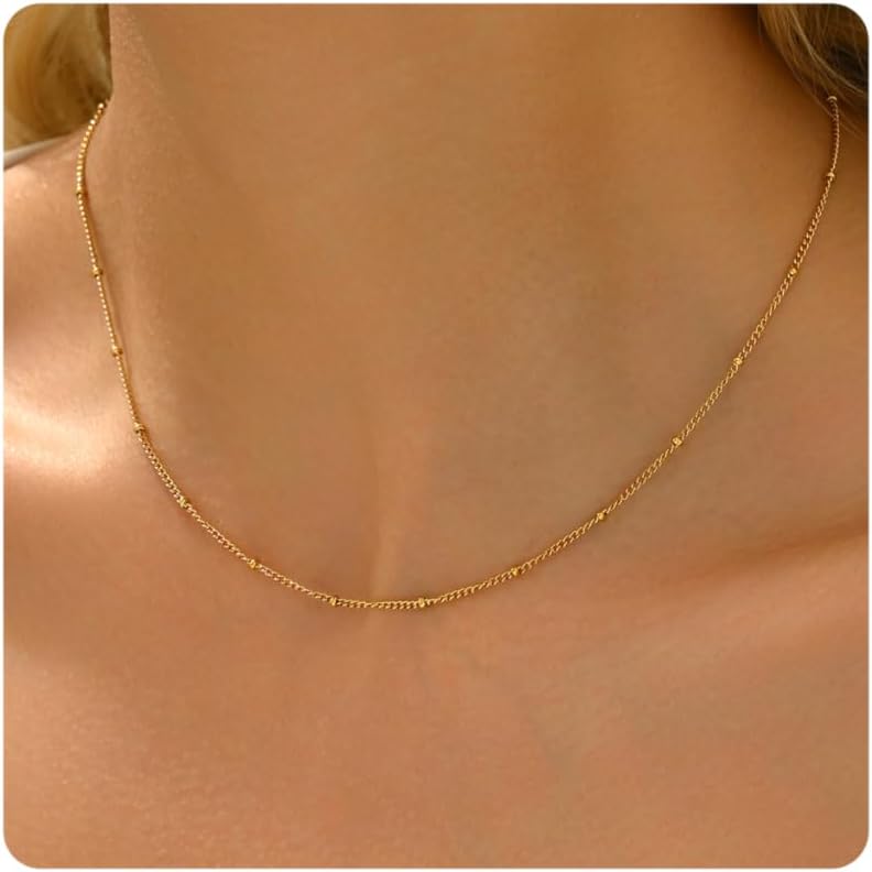 Detalle de NONAMOIS Necklace, 18K Gold-Plated