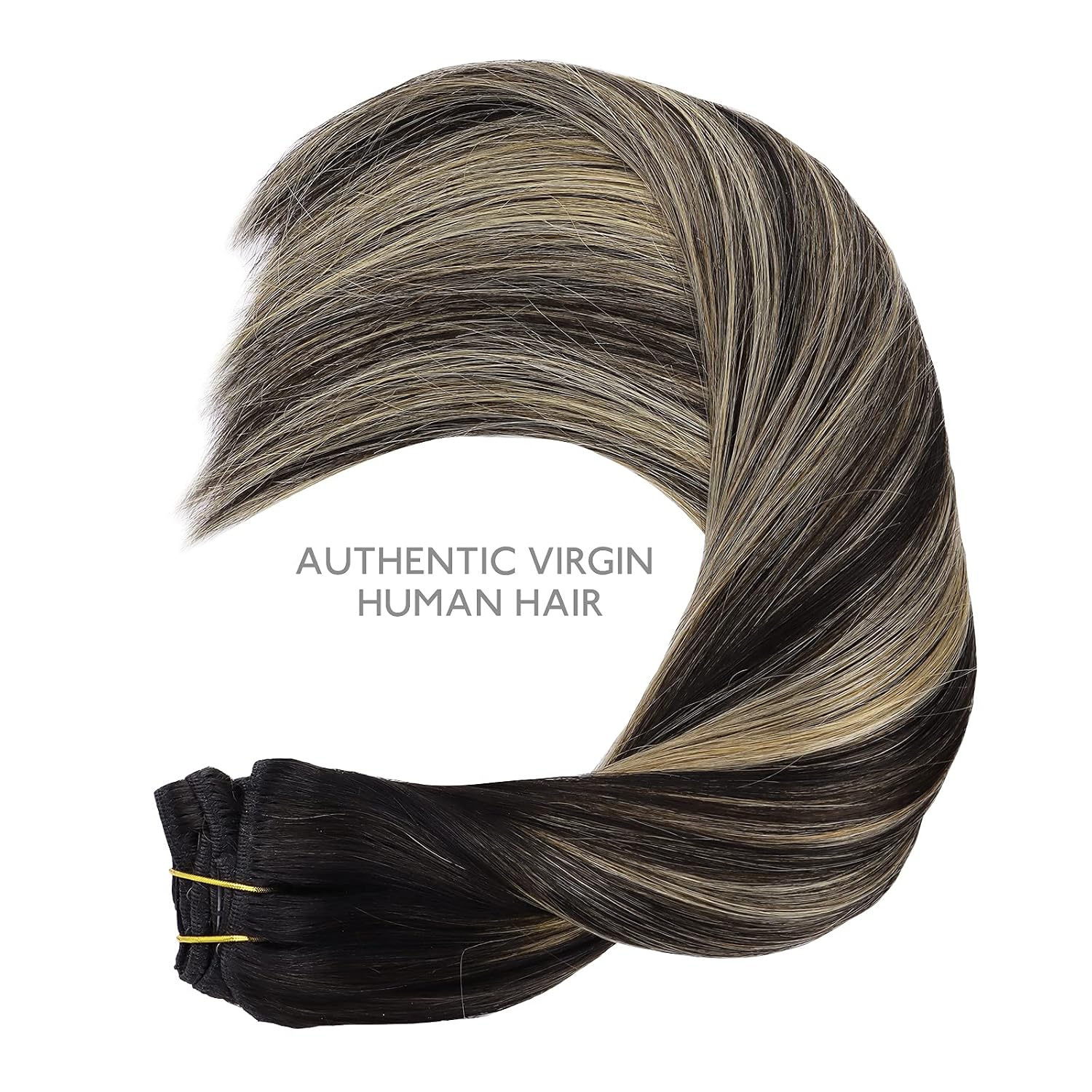Thumbnail 5 de WENNALIFE Clip-In Hair Extensions 20in Balayage