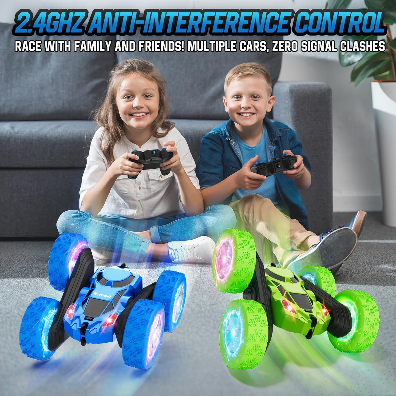 Thumbnail 3 de Hamdol STEM Remote Control Car for Kids 6–12