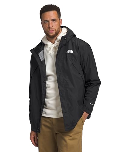 Detalle de THE NORTH FACE NF0A7QEY4H01 Men’s Antora Jacket – TNF Black, XL