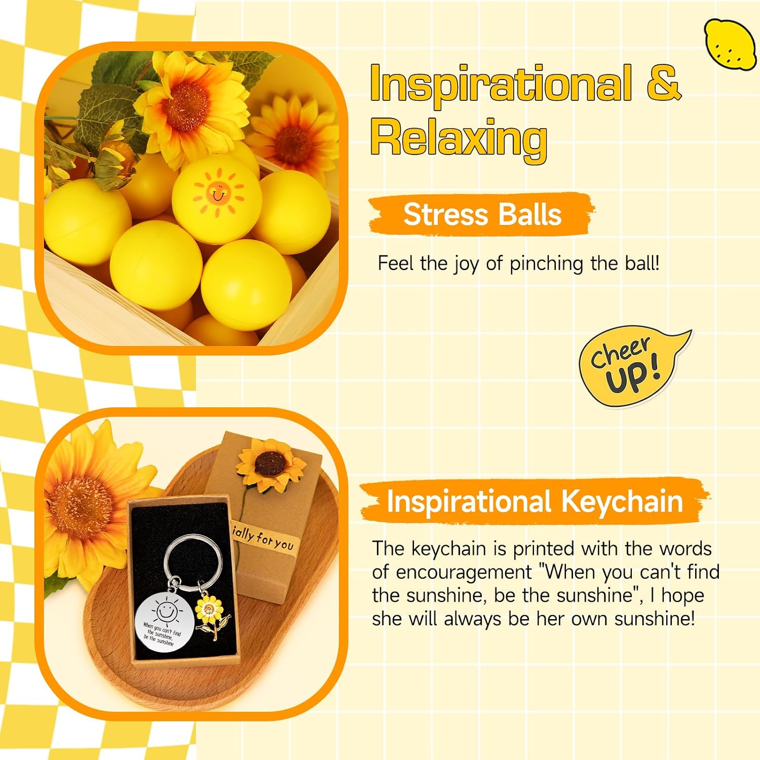 Thumbnail 5 de BRIGHTEN UP HER DAY! 10pcs Gift Basket Set