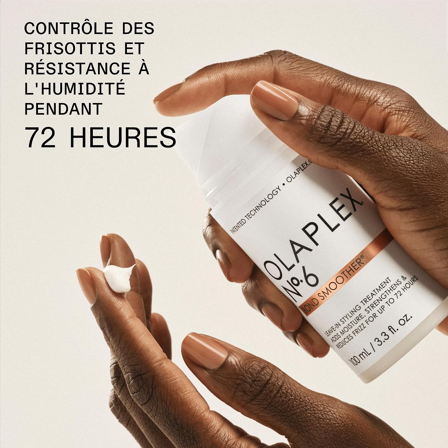 Detalle de Olaplex No 6 Crème de Soin Capillaire lissante sans rinçage – contrôle des frisottis jusqu’à 72 heures (100 ml)