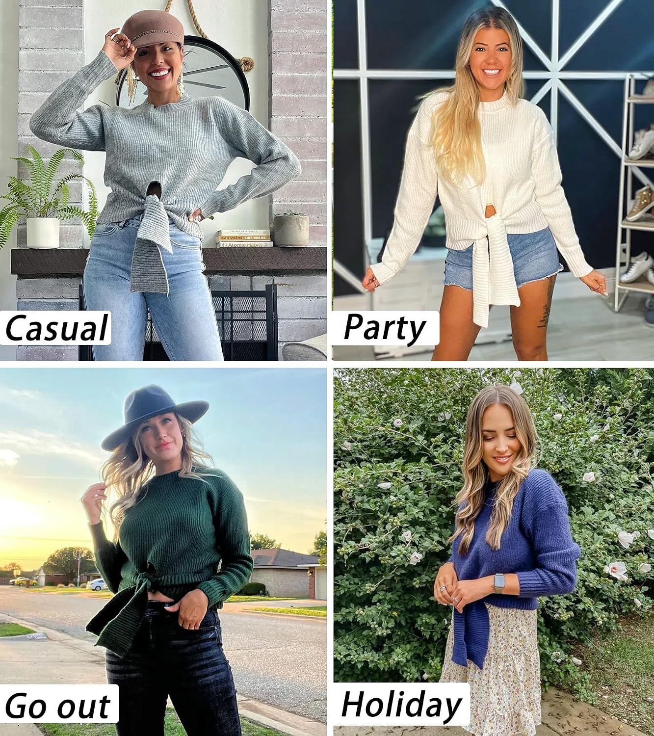 Thumbnail 4 de Okiwam Cropped Sweater 2026