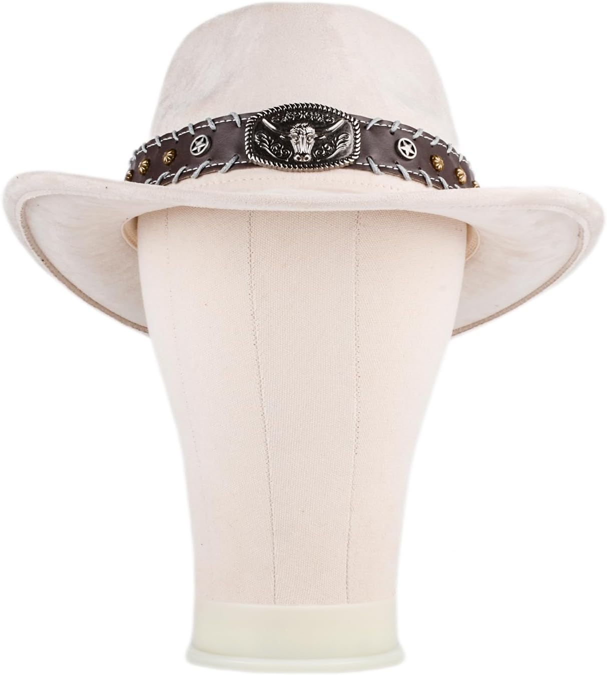 Thumbnail 3 de Aulivra Western Cowboy Hat for Men and Women – Suede Panama Style with Adjustable Fit