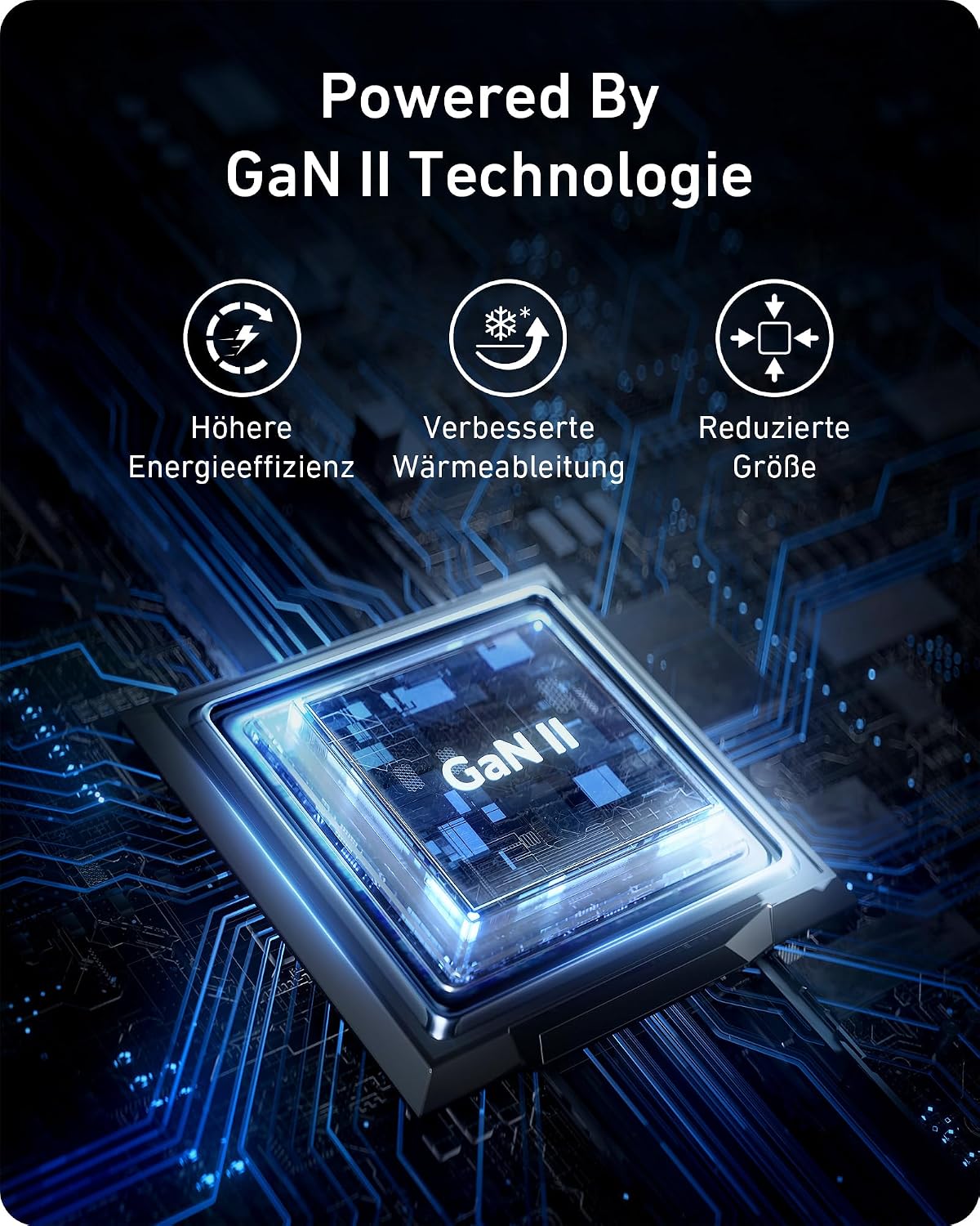 Thumbnail 3 de Anker 736 Nano II 100W USB-C Ladegerät – 3-Port Netzteil