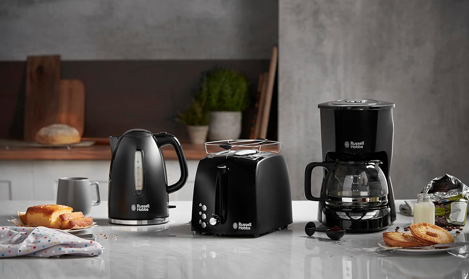 Detalle 2 de Russell Hobbs Textures+ Wasserkocher 1,7 l