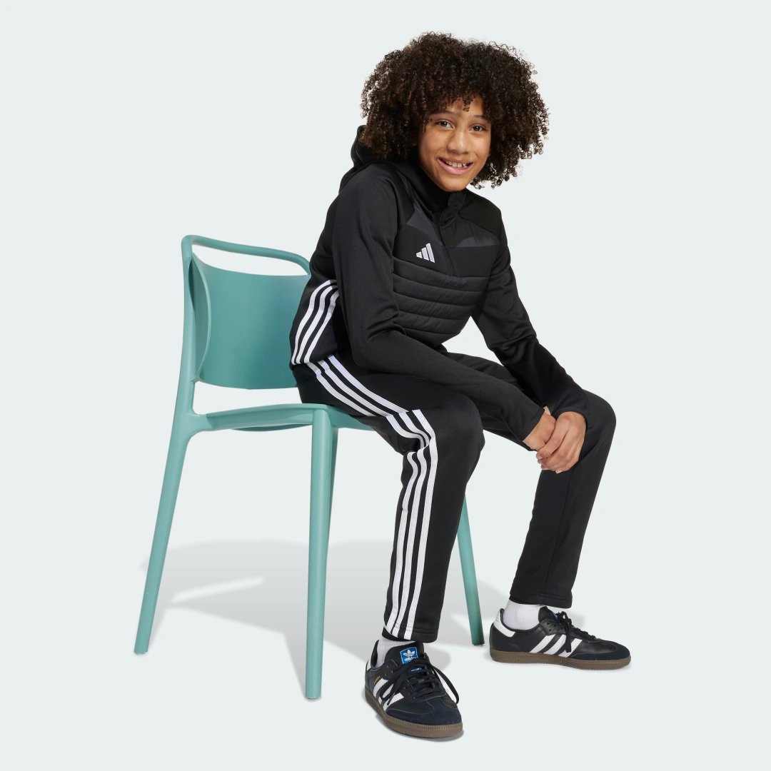 Thumbnail 2 de Camiseta manga larga de entrenamiento Tiro 25 Essentials Winterized (infantil) — Adidas