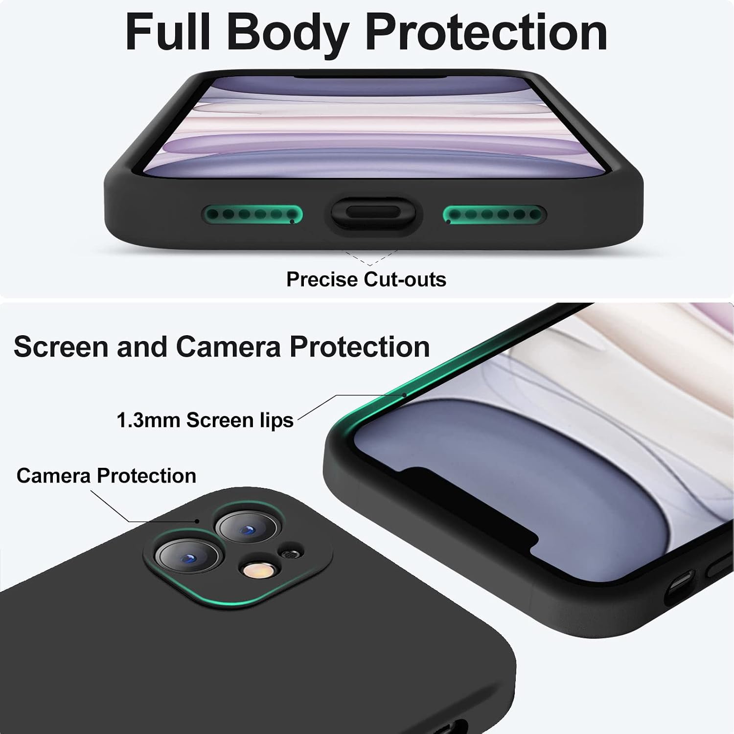 Detalle 2 de Vooii iPhone 11 6.1 Liquid Silicone Case