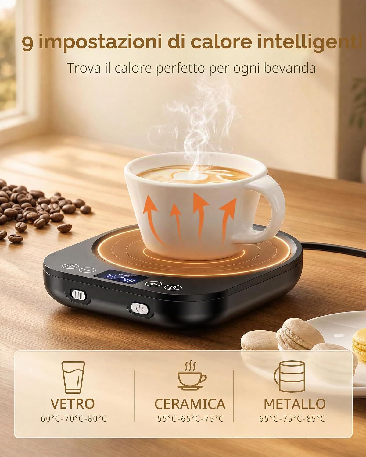 Detalle de Accwork Scalda Tazze per caffè fino a 85°C