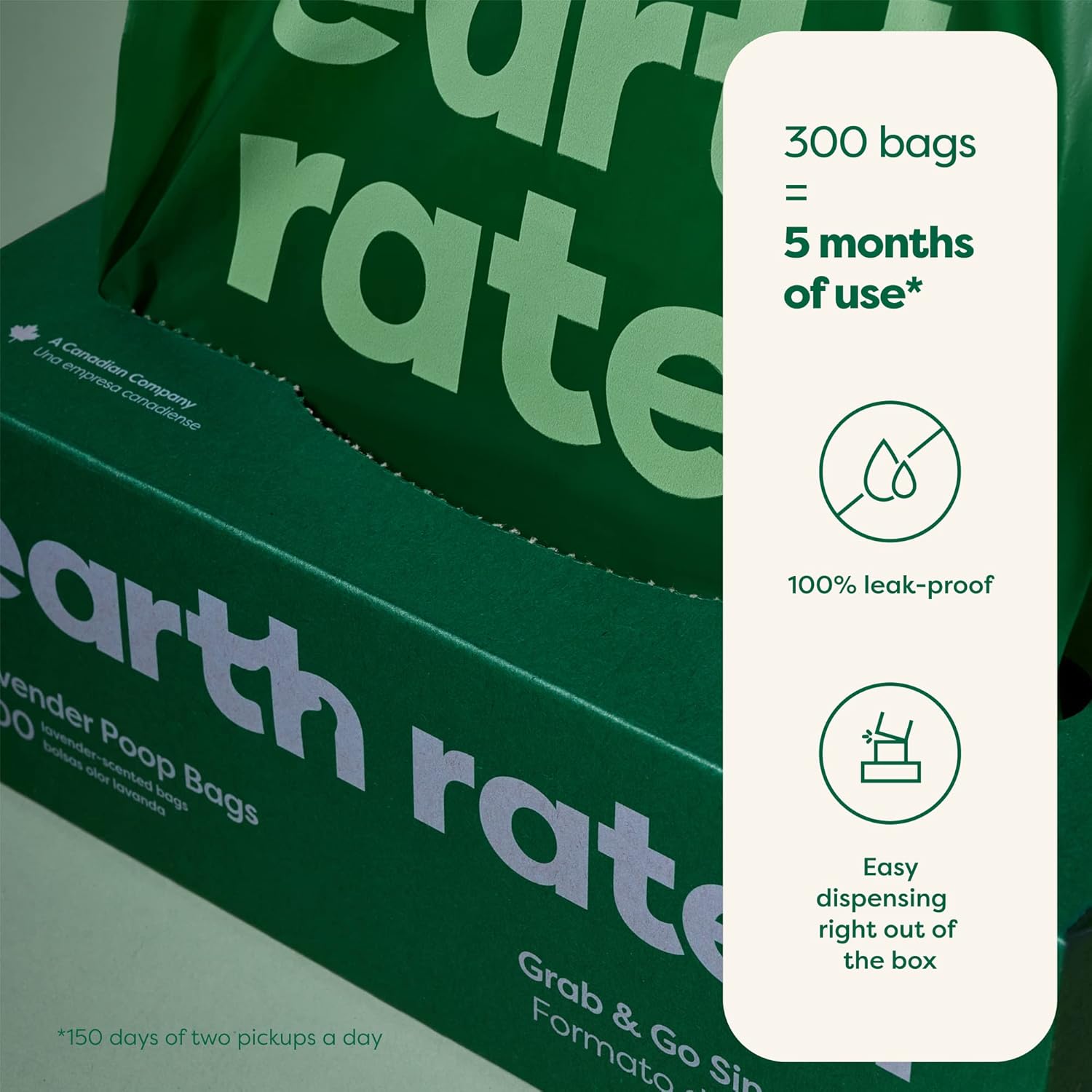 Thumbnail 4 de Sacs à crottes Earth Rated Grab and Go