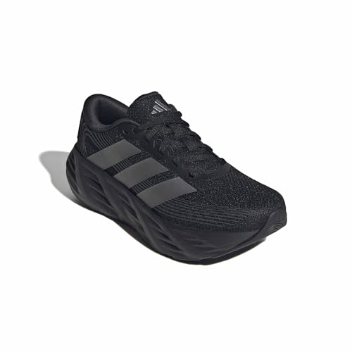 Detalle de adidas Mujer Galaxy 8 Running Shoes: comodidad con CLOUDFOAM para entrenos diarios (Core Black/Iron Met./Carbon, 39 1/3 EU)