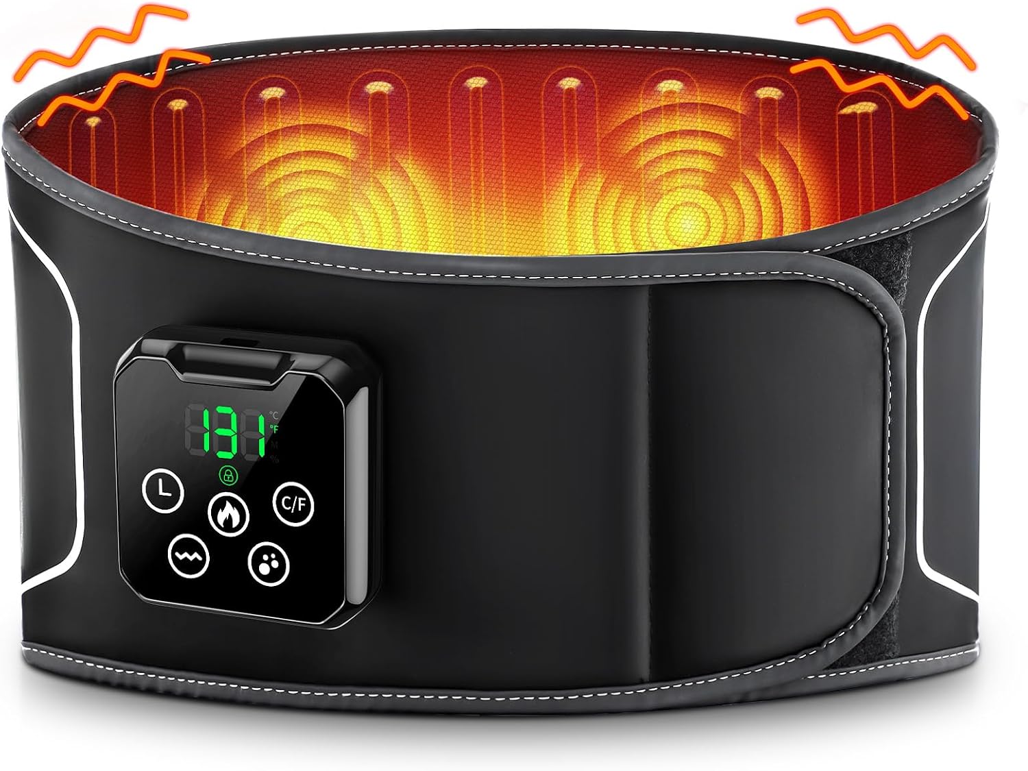 Detalle de 3D Airbag Heated Back Pad, 4 heat levels