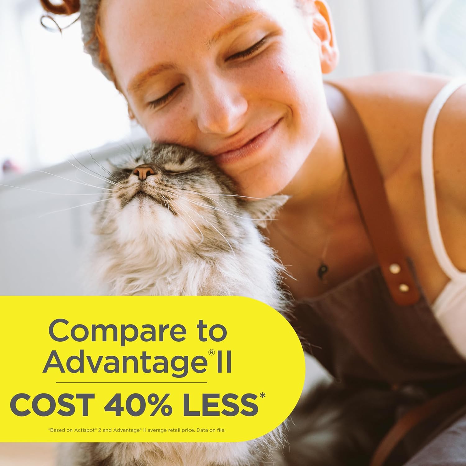 Detalle 2 de TevraPet Actispot II Flea Treatment for Large Cats (9+ lbs) — 6 Doses