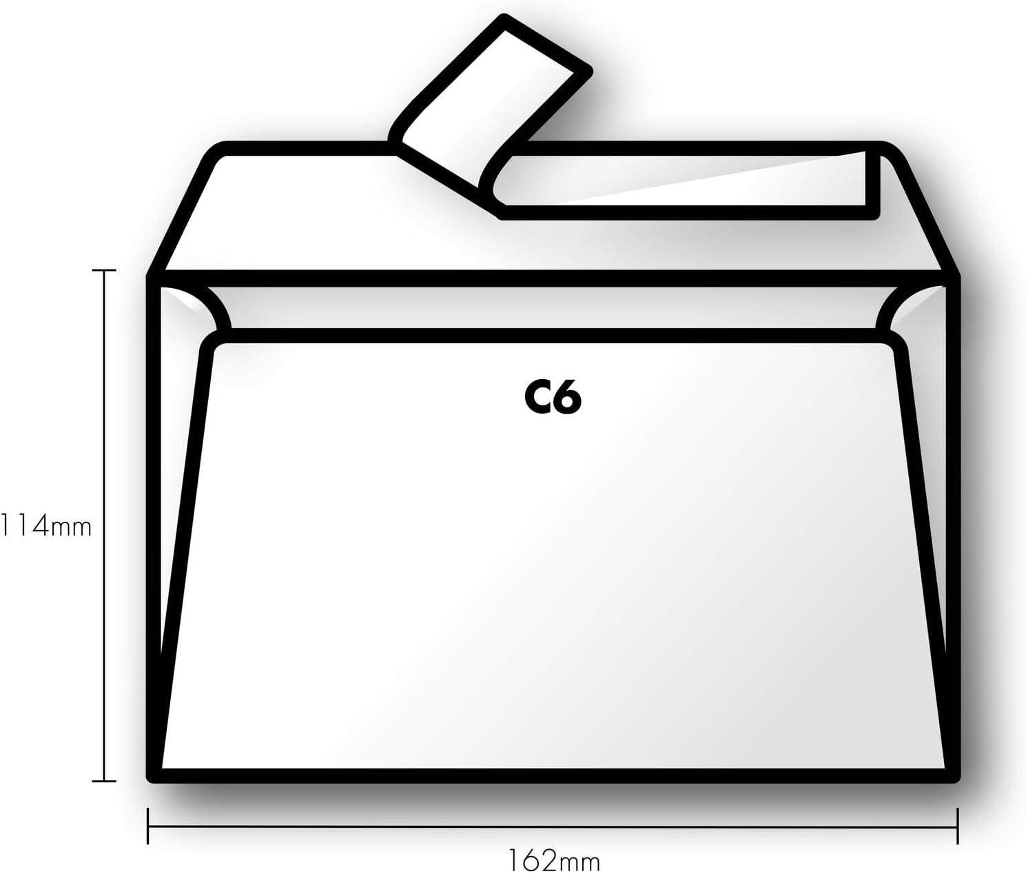 Thumbnail 5 de Clairefontaine 29006C: Pacco da 20 Buste autoadesive C6 in Kraft, carta Premium liscia