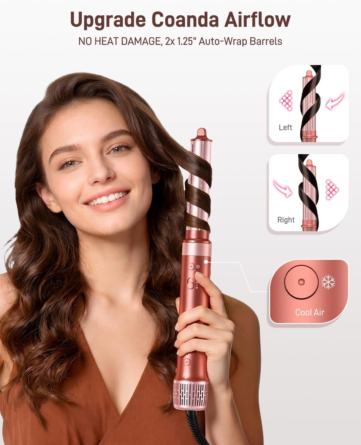Thumbnail 4 de HITTIONA 6 in 1 Air Styler – All-in-One Hair Dryer Brush