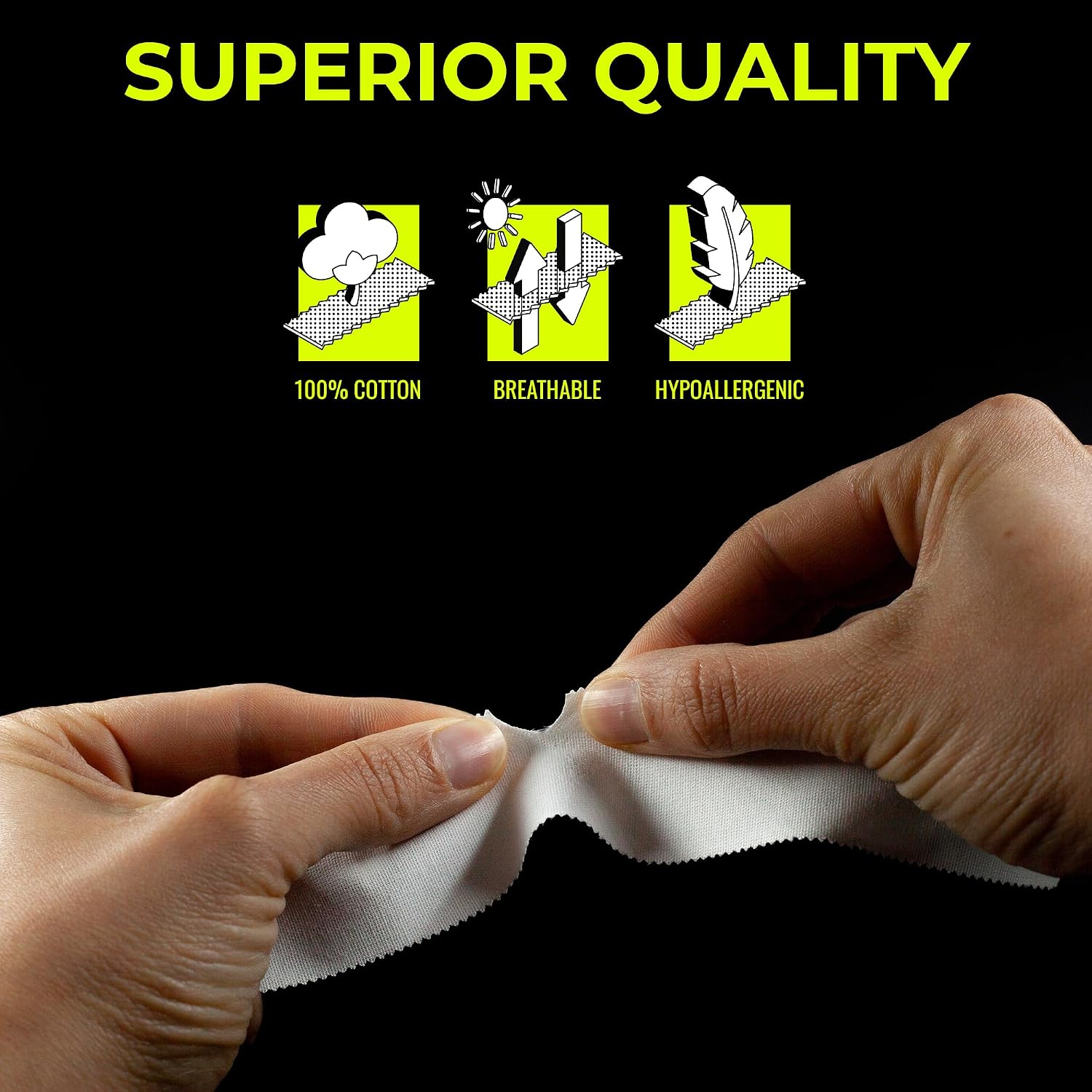 Thumbnail 3 de KALAHARI sporttape, 6 rollen van 3,8 cm x 13,7 m, niet-elastisch katoen