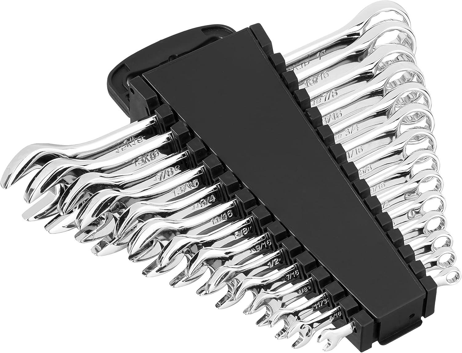 Detalle de Denali 14-Piece Wrench Set with Holder (60–250 mm) — Practical, Compact and Durable