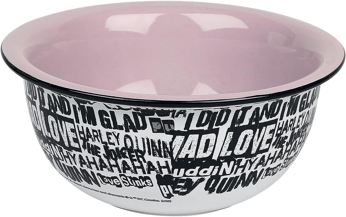 Detalle 2 de GEDALABELS Batman DC Harley Quinn-skål 13294, 600 ml, keramik