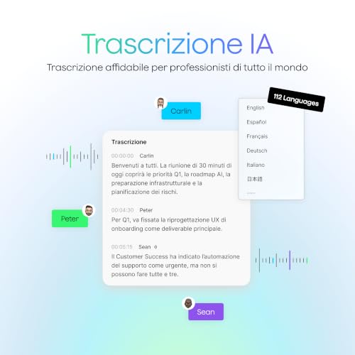 Thumbnail 5 de Plaud Note Pro Registratore Vocale AI: trascrizione automatica, riassunti intelligenti e sicurezza certificata