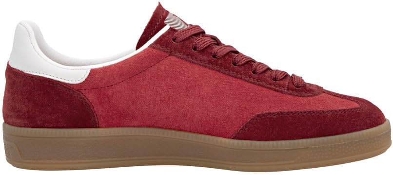 Detalle de Rieker Sneaker Low Blau aus echtem Leder mit herausnehmbarer Komfort-Einlegesohle