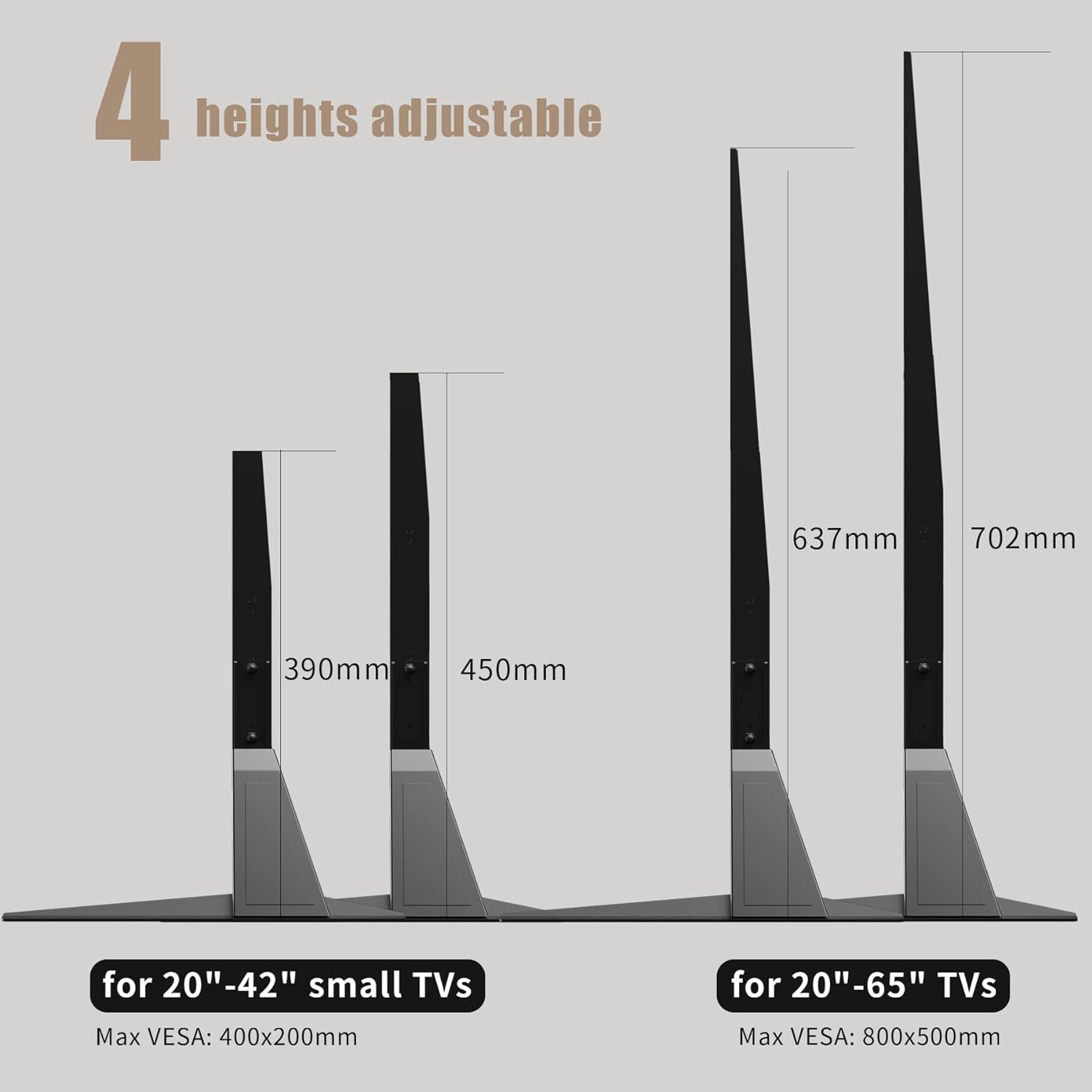 Thumbnail 5 de Suptek Universal TV Stand 65 inch