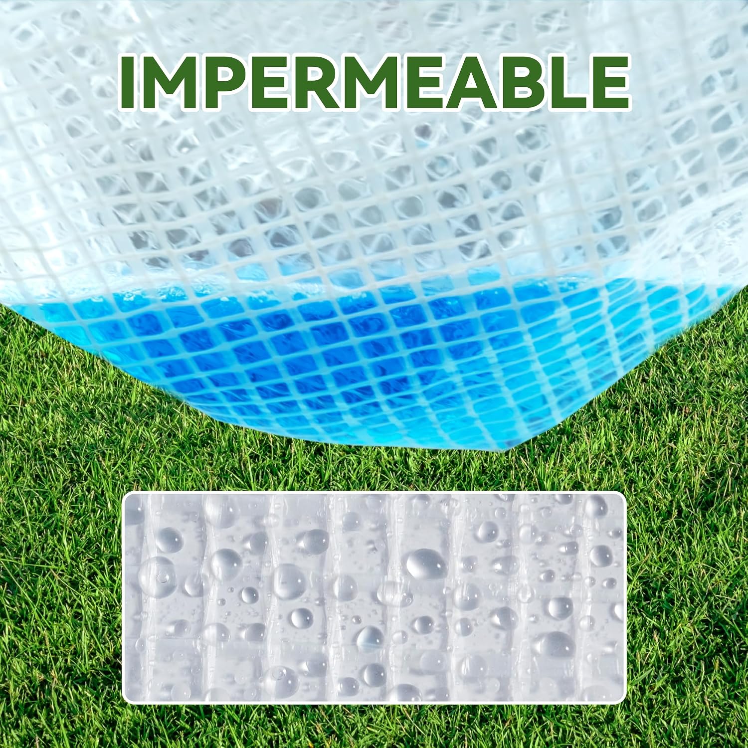 Thumbnail 5 de COVALL 2m x 2m Clear Tarpaulin 165GSM