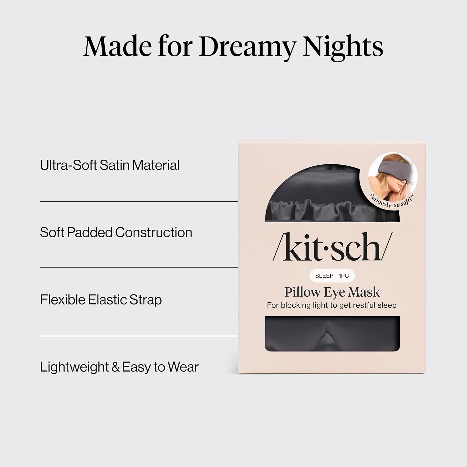 Thumbnail 2 de Kitsch Satin Sleep Mask