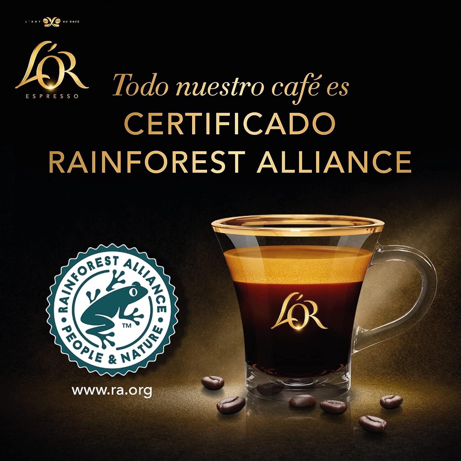 Thumbnail 4 de L'OR Espresso Colombia Descafeinado | 200 Cápsulas Nespresso