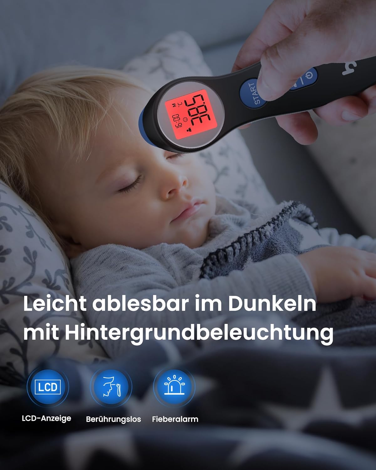 Thumbnail 5 de Fieberthermometer Infrarot Stirnthermometer