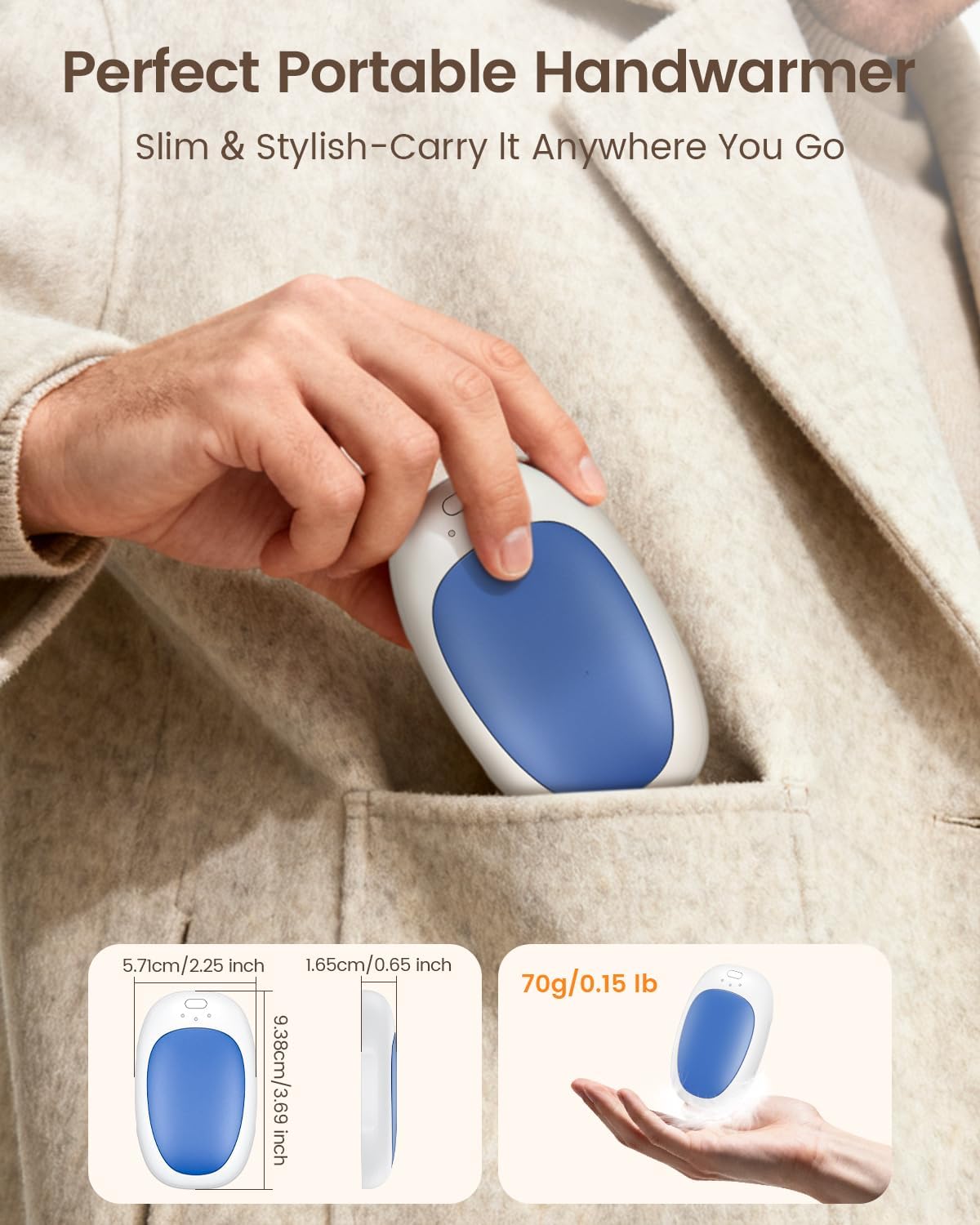 Thumbnail 5 de gabless Hand Warmers 2 Pack rechargeable hand warmer