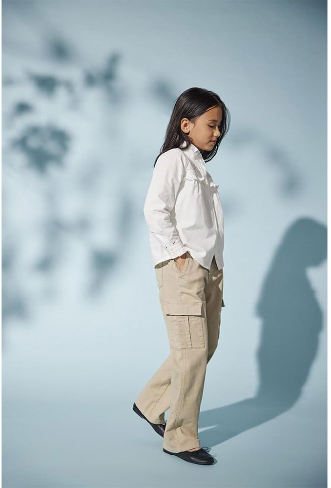 Detalle de ONLY Girl Cargo-Hose KOGYARROW-VOX, gerade geschnittene Cargo-Hose