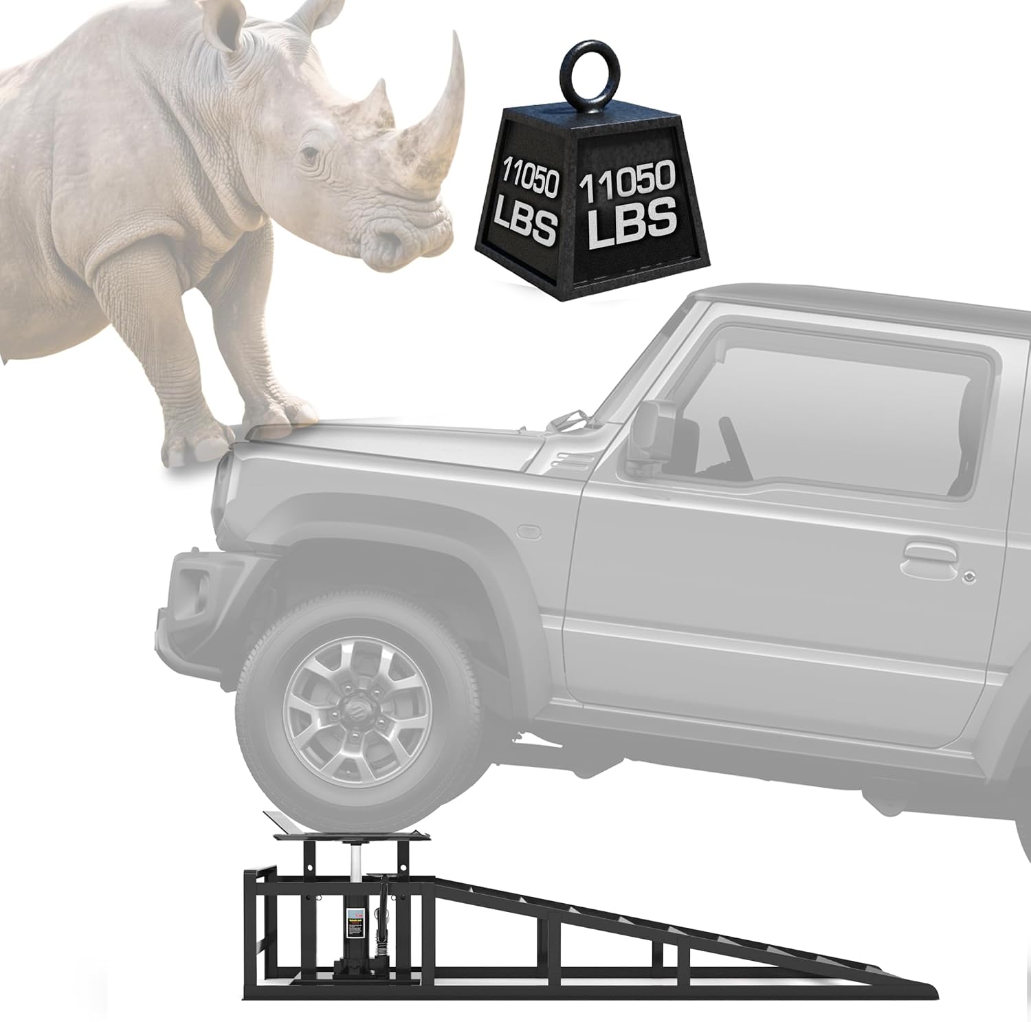 Detalle 2 de LOCKIETTA Hydraulic Car Ramps 5-Ton