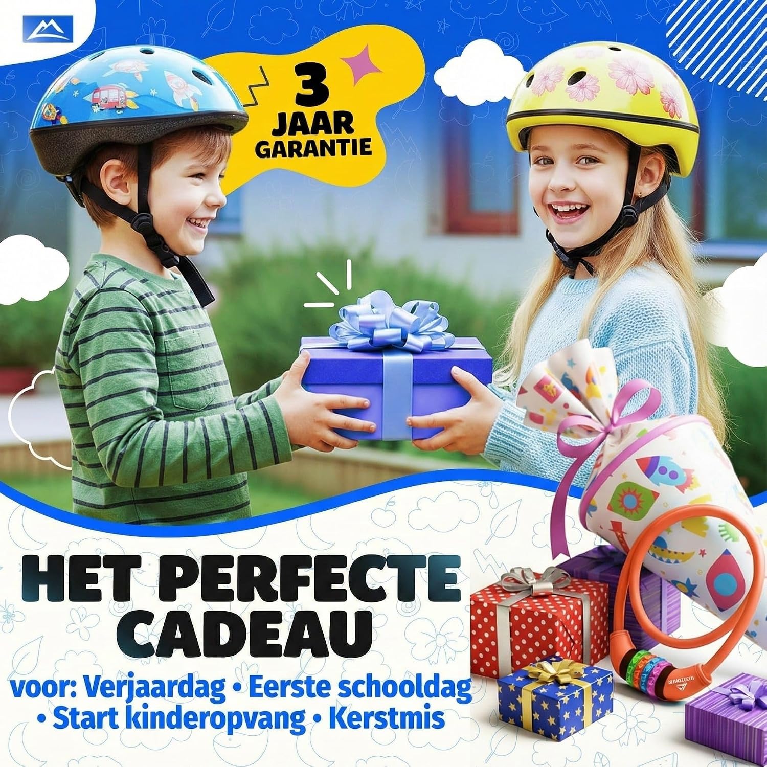 Thumbnail 6 de NEXTCOVER fietsslot voor kinderen met 4-cijferige code en 10 mm staalkabel
