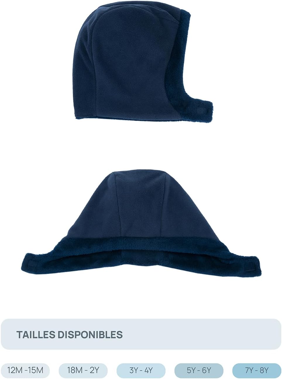 Thumbnail 6 de Bonnet hiver réversible Chicco velours