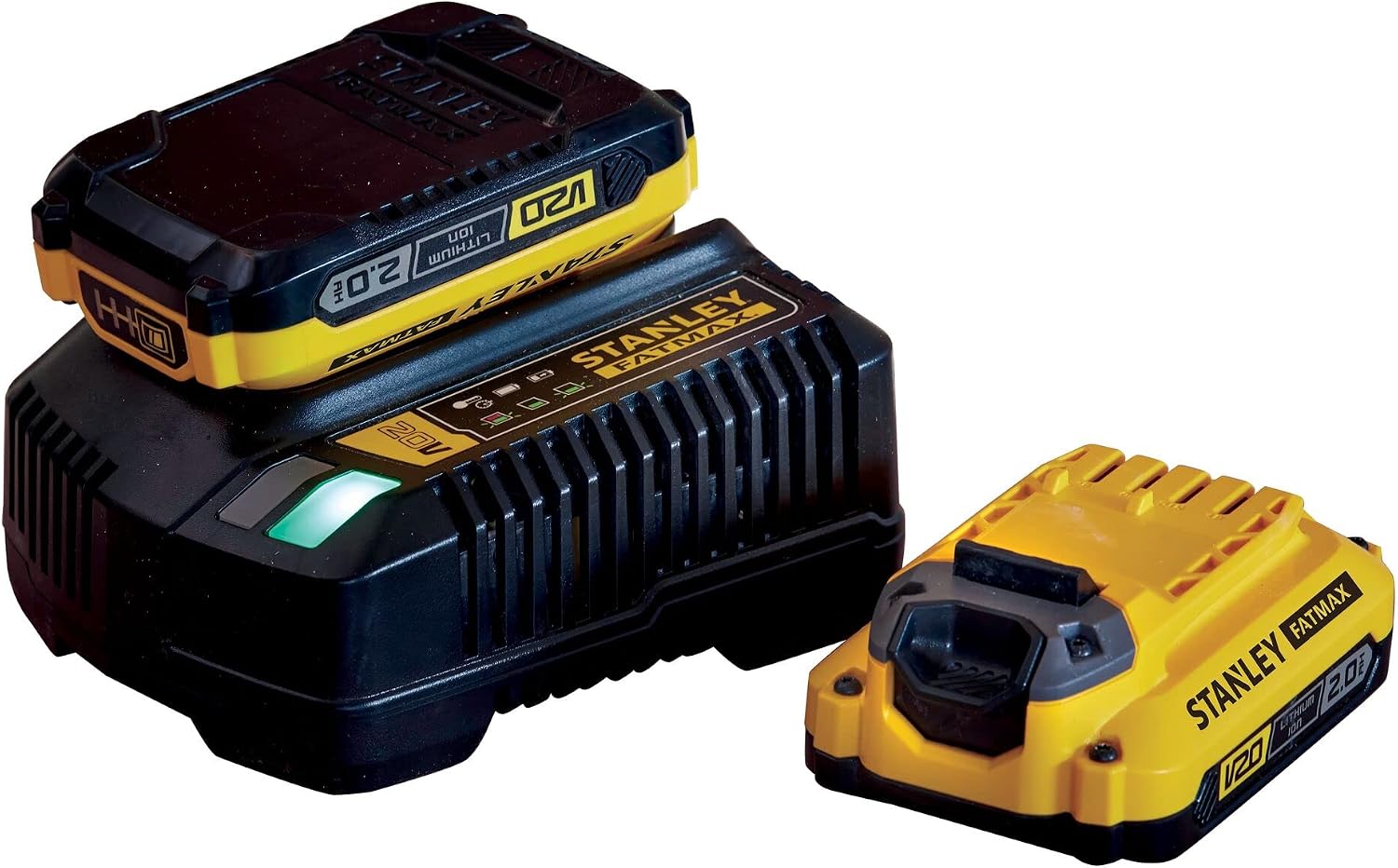 STANLEY FATMAX SFMCB12D2-QW Batteria 18 V — doppia alimentazione affidabile per i tuoi progetti