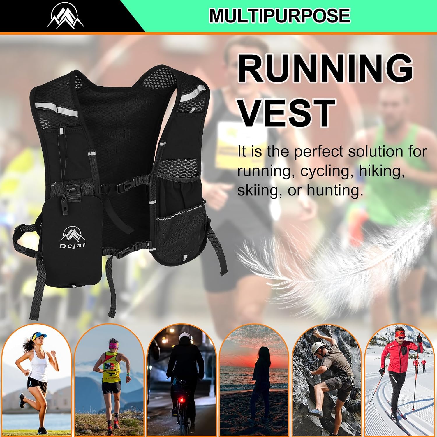 Thumbnail 6 de Running hydration vest 194 g