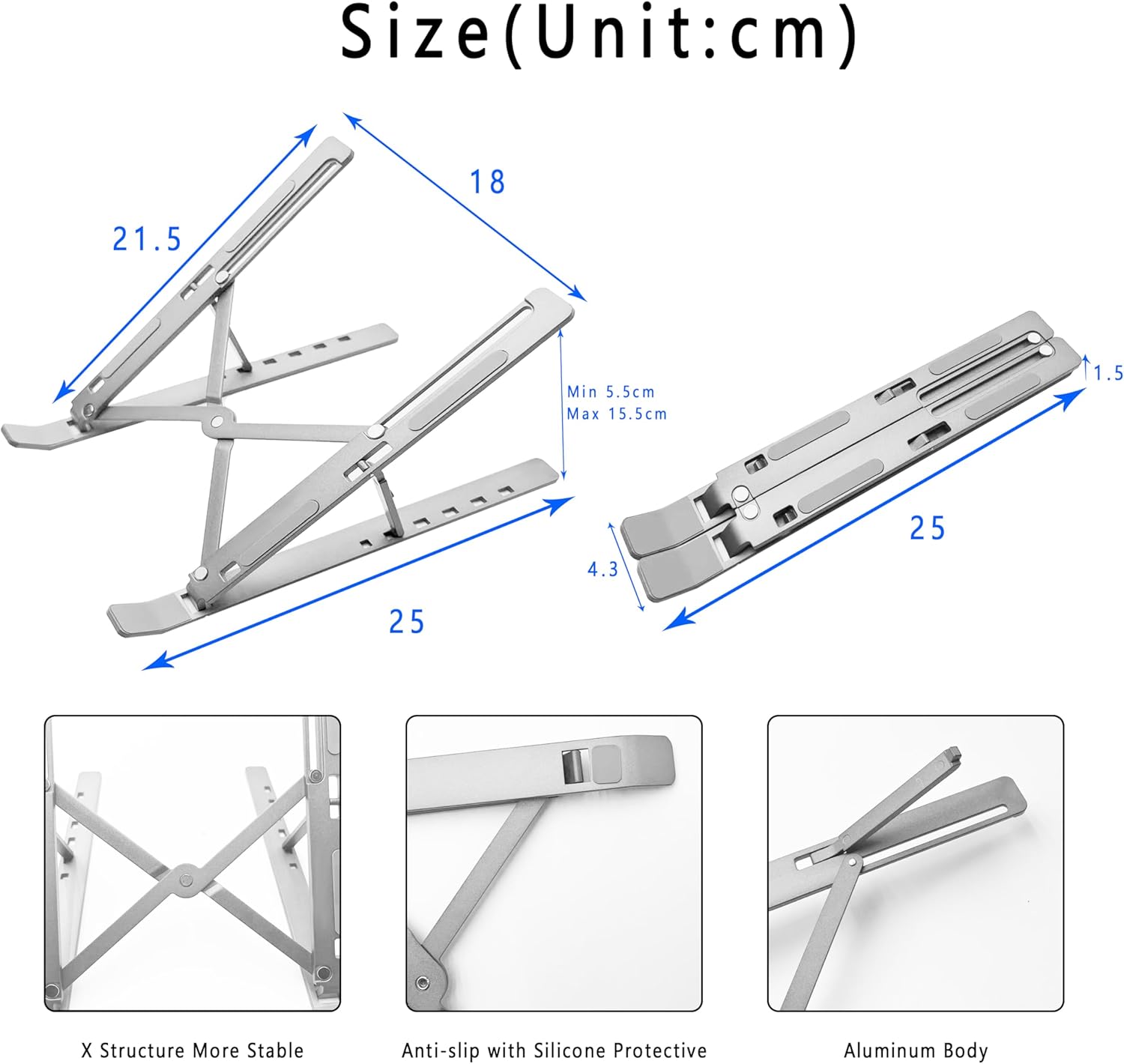 Thumbnail 1 de AITODOS TA Support ordinateur portable 6 positions