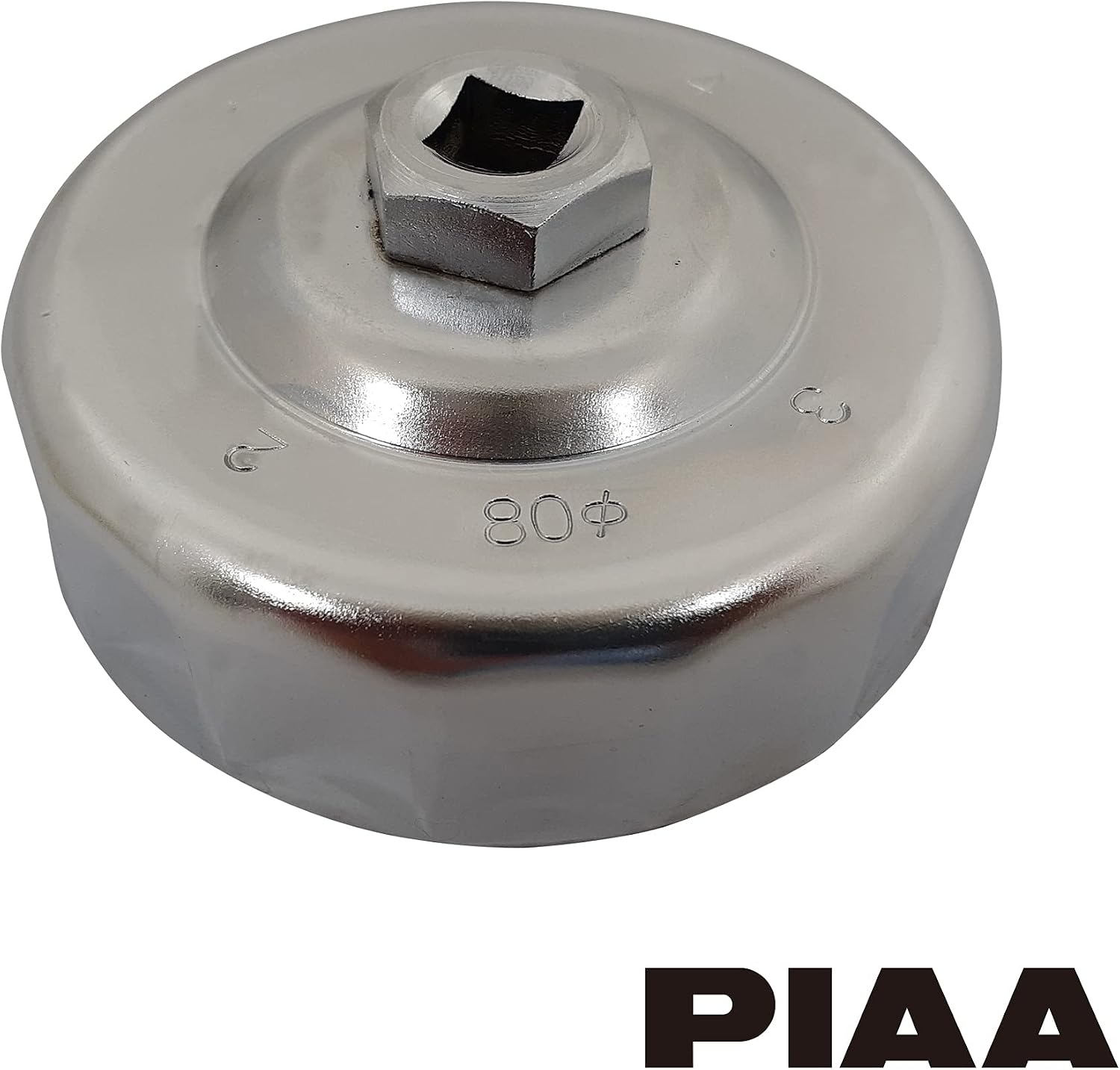 Detalle 2 de PIAA W80 オイルフィルター用カップ型レンチ トルクメーター付き・ステンレス鋼製