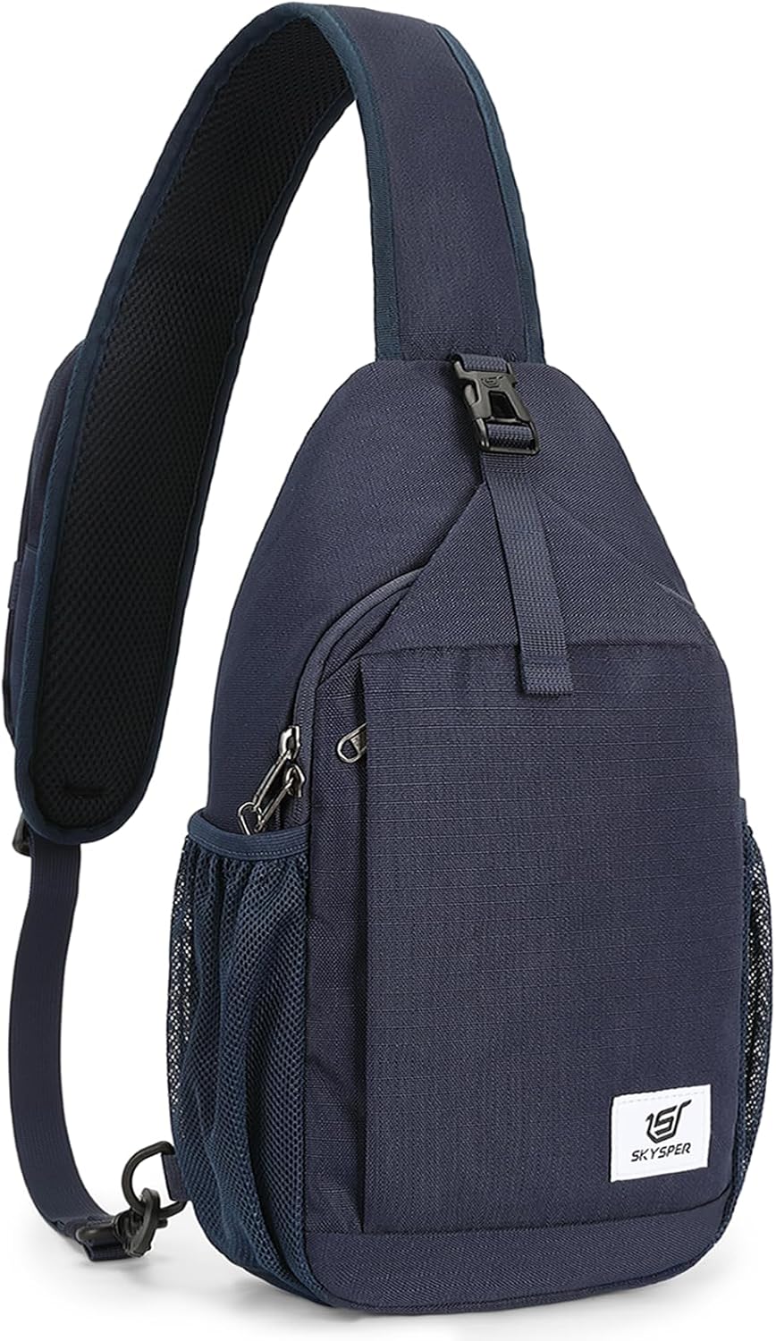 Thumbnail 6 de SKYSPER Schultertasche Brusttasche Crossbody Sling Bag Anti-Diebstahl – aus recyceltem Polyester