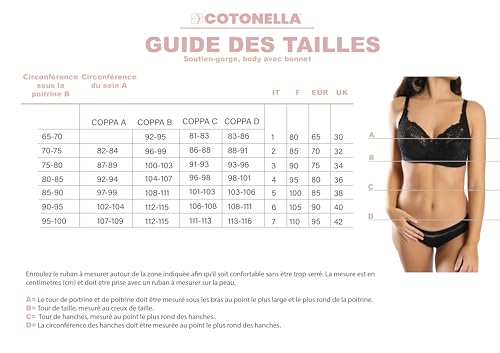 Detalle de Cotonella Reggiseno fascia imbottito in microfibra senza ferretto: comfort, linee pulite e versatilità