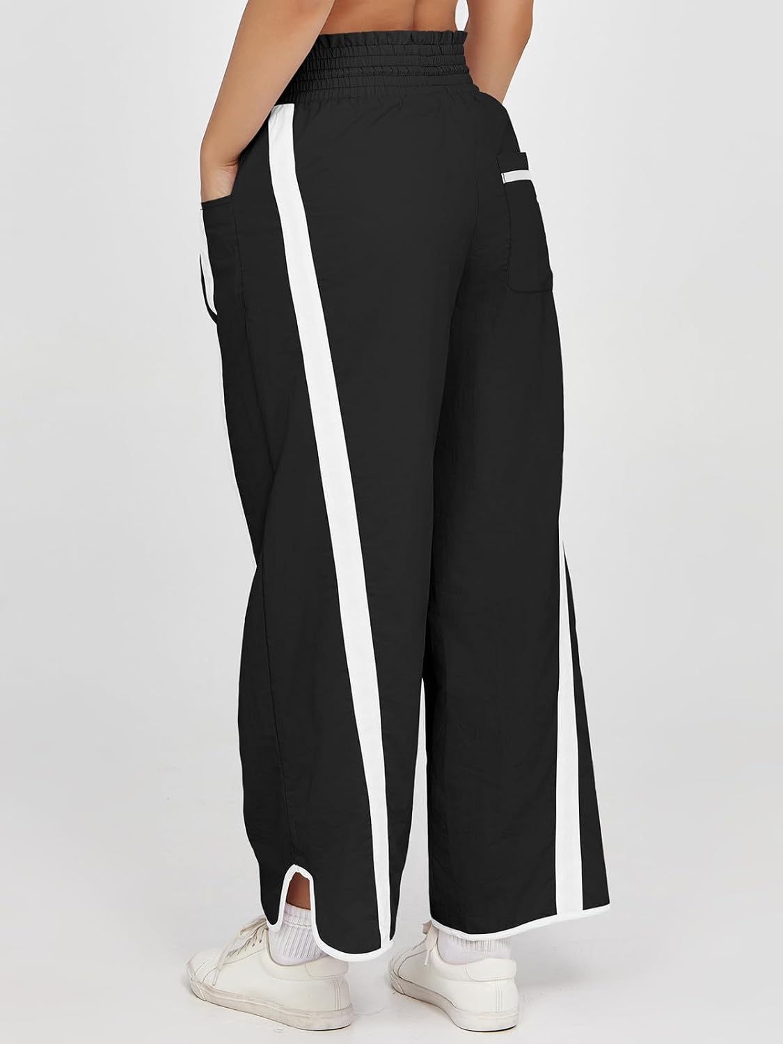 Detalle 2 de Fisoew wide leg sweatpants for women