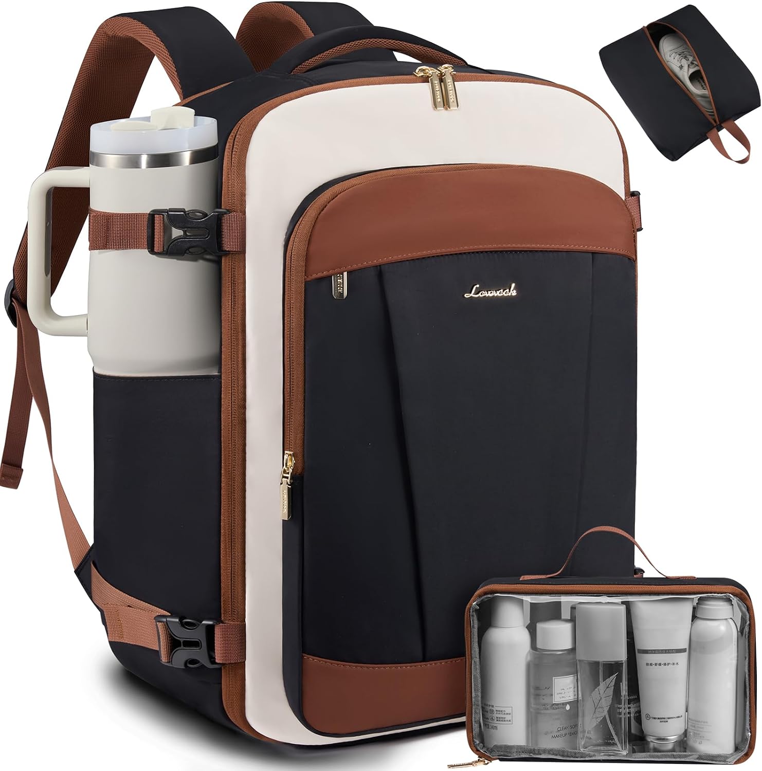 Detalle de LOVEVOOK Travel Backpack 50L