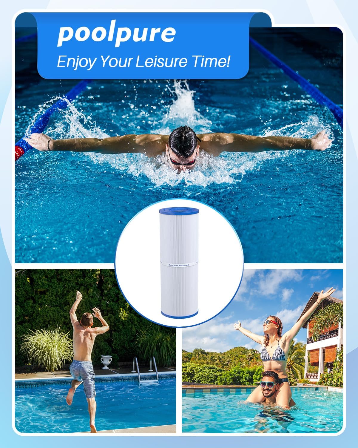 Thumbnail 6 de Poolpure Spa Filter 50 sq ft cartridge