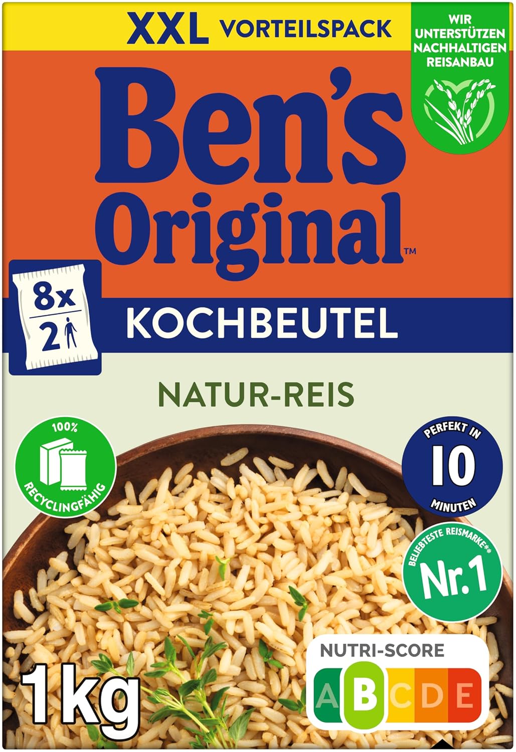 Detalle 2 de BEN'S ORIGINAL Natur-Reis 6 kg 🍚