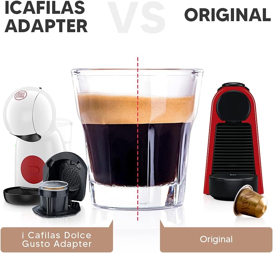 Detalle de Adattatore Capsule Riutilizzabile compatibile Dolce Gusto Genio, Piccolo XS e altro